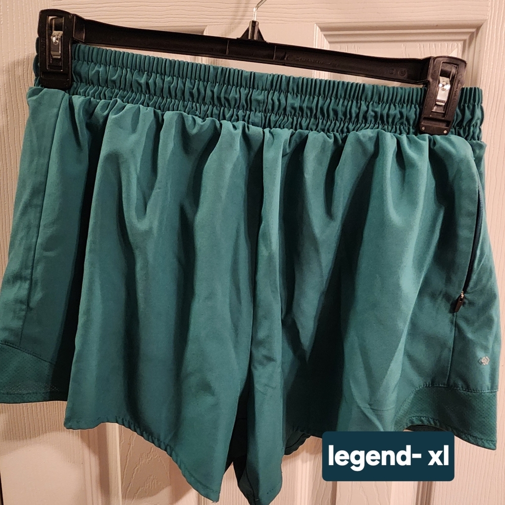 Legend Women's Athletic Teal Shorts